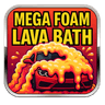 Mega Foam Lava Bath